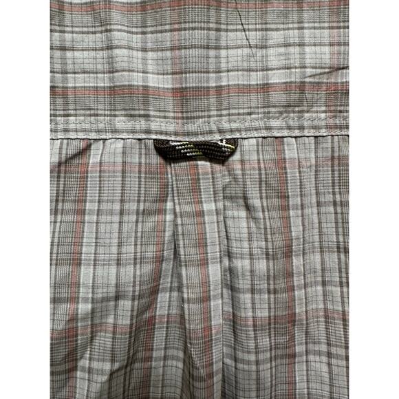 Wrangler Plaid Long Sleeve Button-Up Shirt Moisture Wicking Small New - Picture 12 of 14
